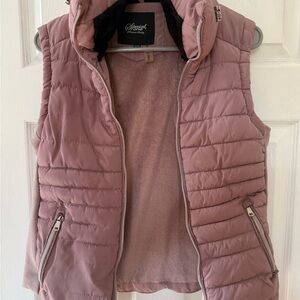 Sigrid Olsen Mauve Quilted Vest